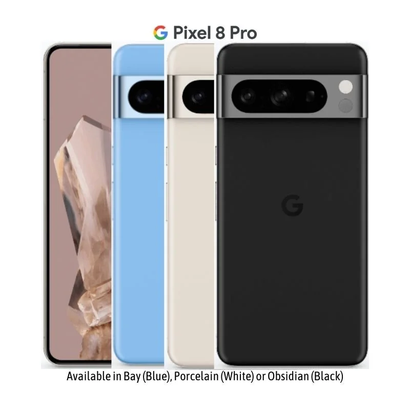 NEW Google Pixel 8 Pro 5G (6.7-inch/ 50MP Wide/ 48MP Telephoto